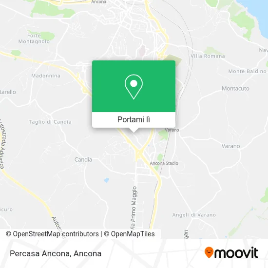 Mappa Percasa Ancona