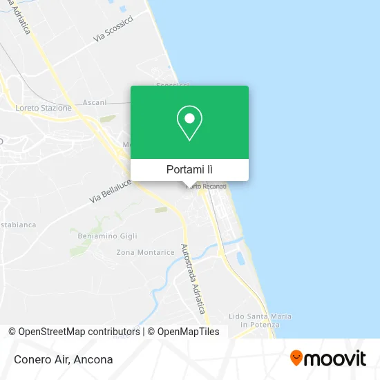 Mappa Conero Air