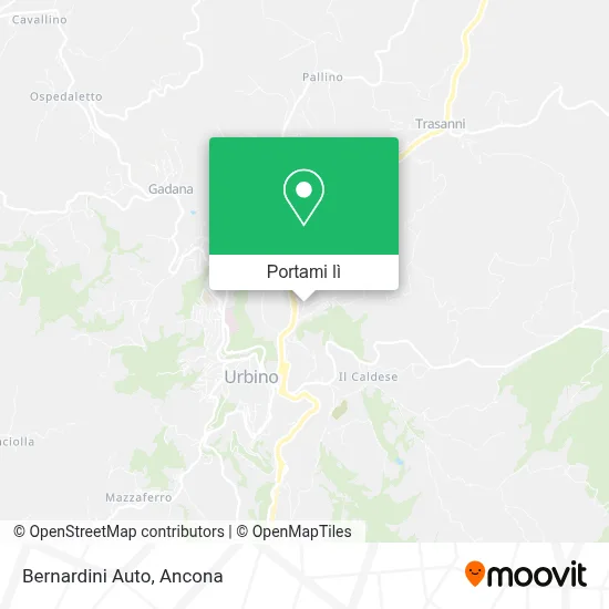 Mappa Bernardini Auto