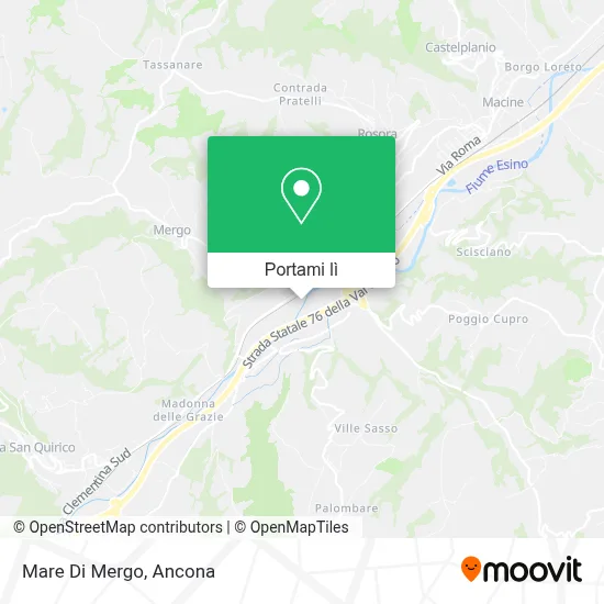 Mappa Mare Di Mergo