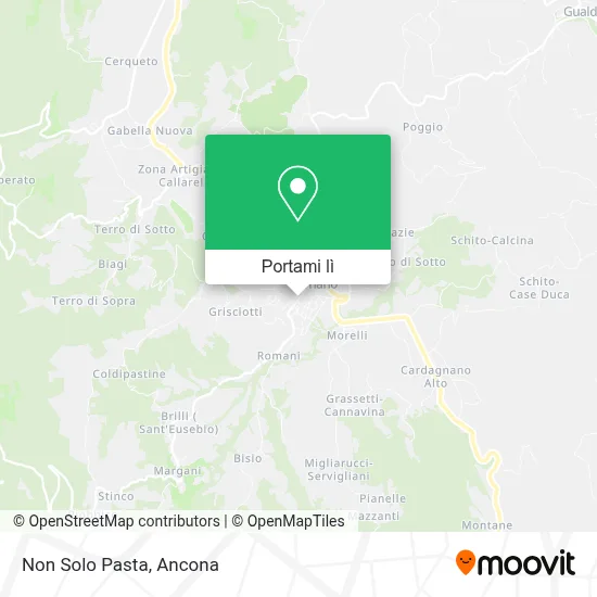 Mappa Non Solo Pasta
