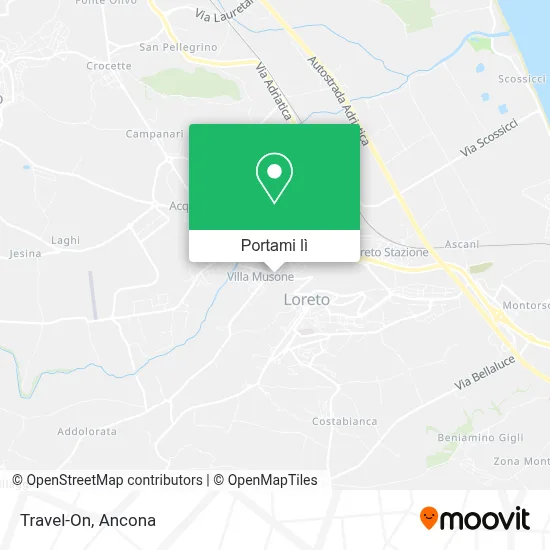 Mappa Travel-On