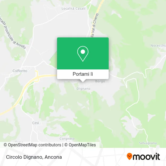 Mappa Circolo Dignano
