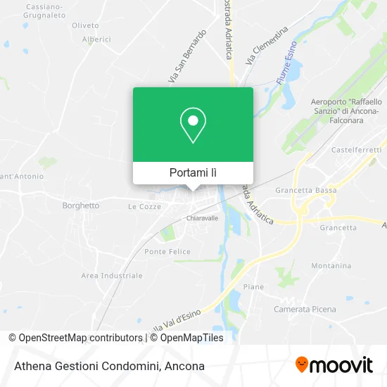 Mappa Athena Gestioni Condomini