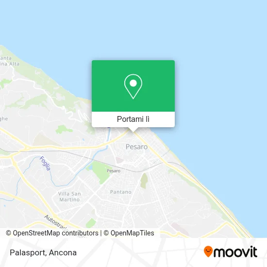 Mappa Palasport