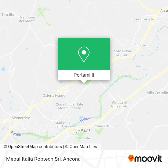 Mappa Mepal Italia Robtech Srl