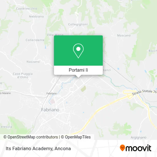 Mappa Its Fabriano Academy