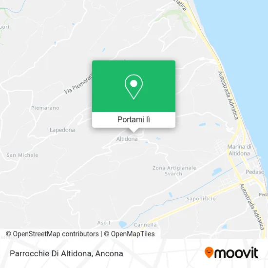 Mappa Parrocchie Di Altidona