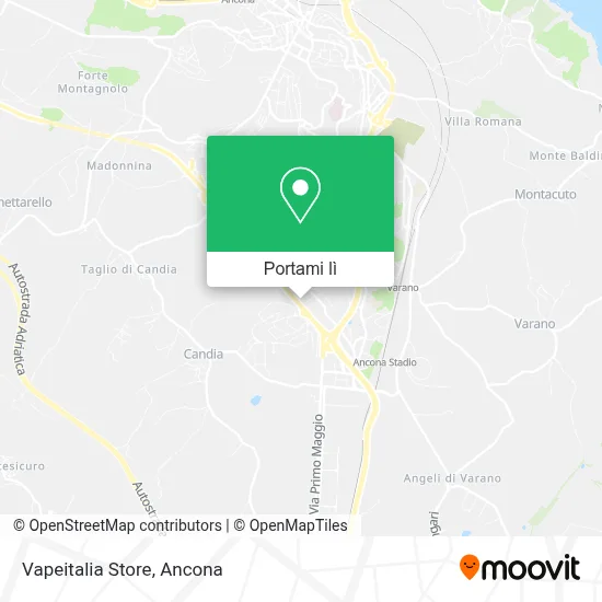 Mappa Vapeitalia Store