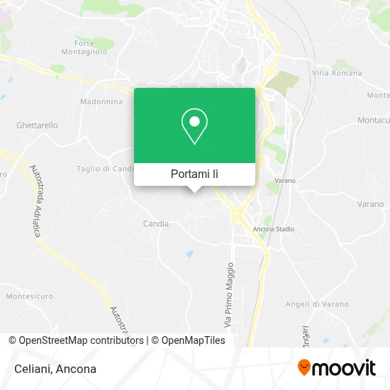 Mappa Celiani