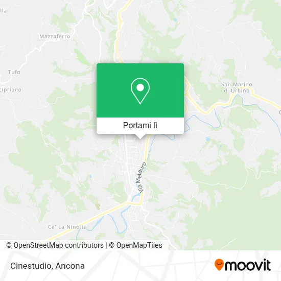 Mappa Cinestudio