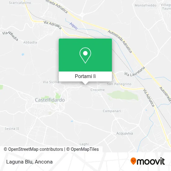 Mappa Laguna Blu