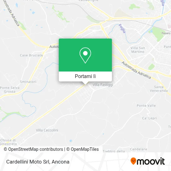 Mappa Cardellini Moto Srl