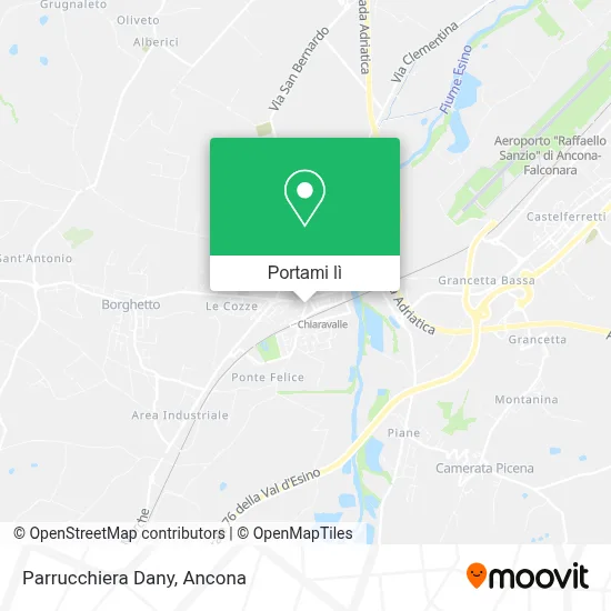 Mappa Parrucchiera Dany