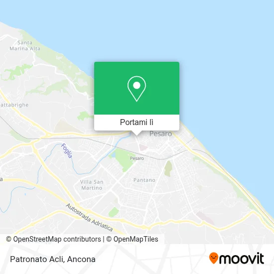 Mappa Patronato Acli