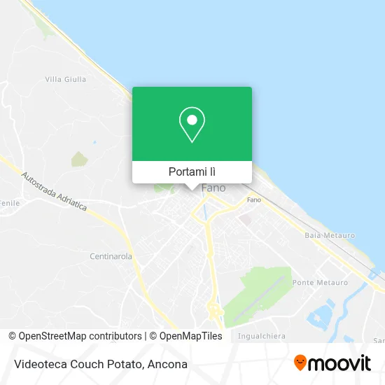 Mappa Videoteca Couch Potato