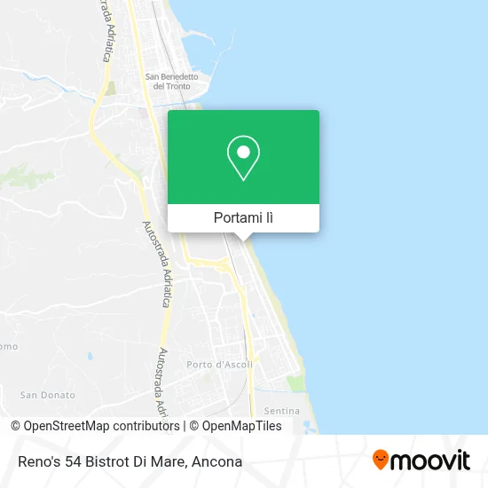 Mappa Reno's 54  Bistrot Di Mare
