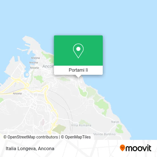 Mappa Italia Longeva