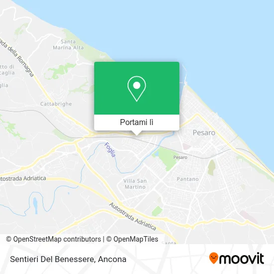 Mappa Sentieri Del Benessere