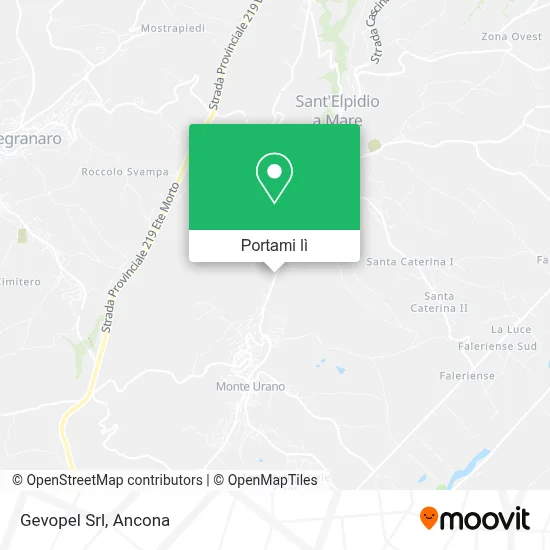 Mappa Gevopel Srl