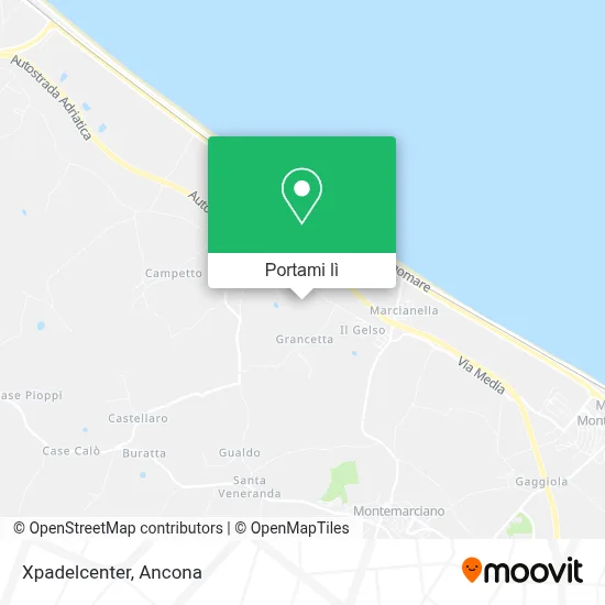 Mappa Xpadelcenter