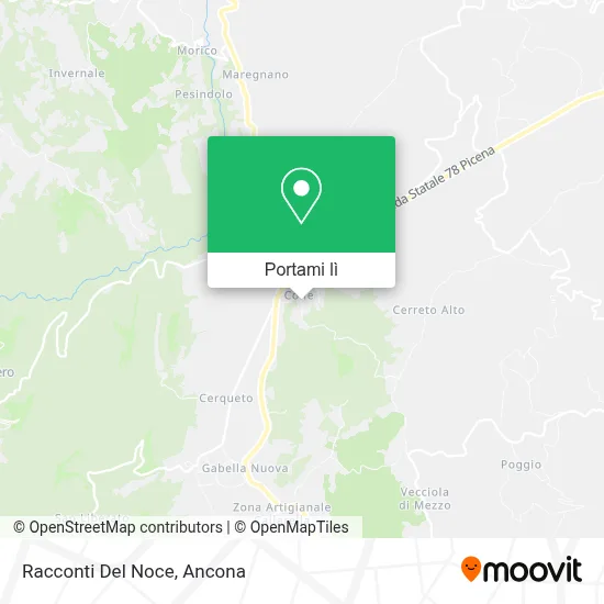 Mappa Racconti Del Noce