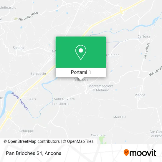 Mappa Pan Brioches Srl