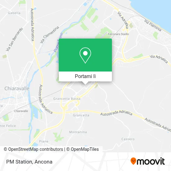 Mappa PM Station