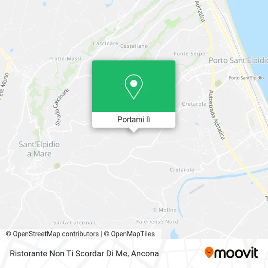 Mappa Ristorante Non Ti Scordar Di Me