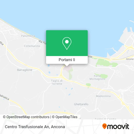 Mappa Centro Trasfusionale An