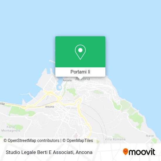 Mappa Studio Legale Berti E Associati