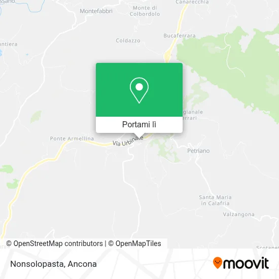 Mappa Nonsolopasta