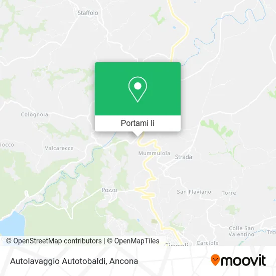 Mappa Autolavaggio Autotobaldi