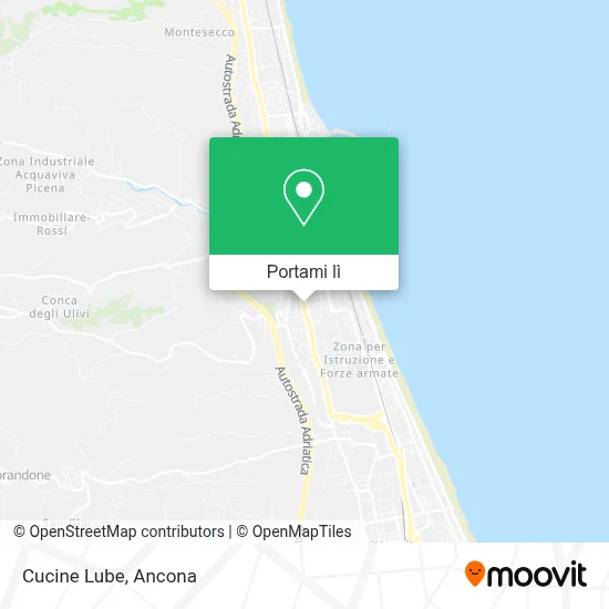 Mappa Cucine Lube