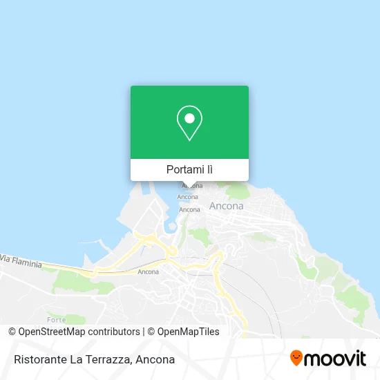 Mappa Ristorante La Terrazza