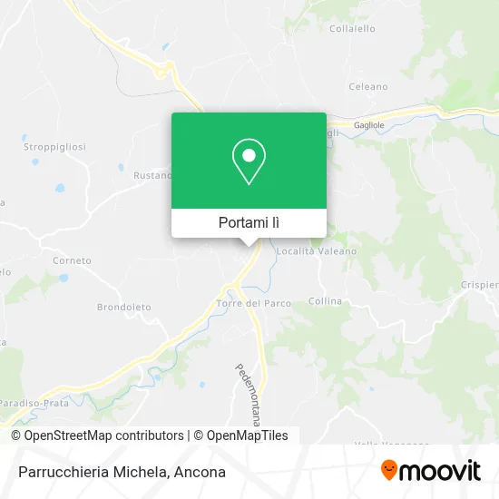 Mappa Parrucchieria Michela