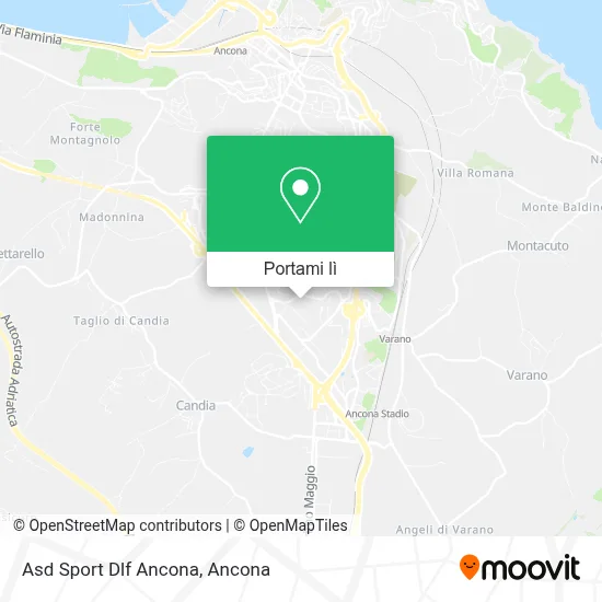 Mappa Asd Sport Dlf Ancona