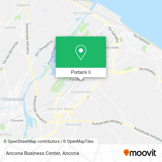 Mappa Ancona Business Center