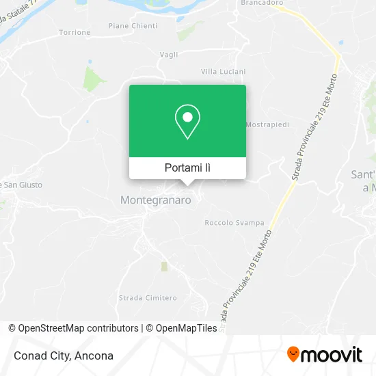 Mappa Conad City