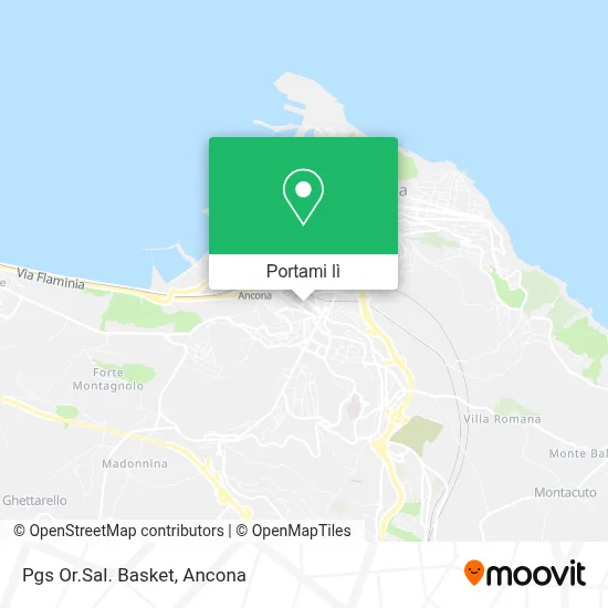 Mappa Pgs Or.Sal. Basket