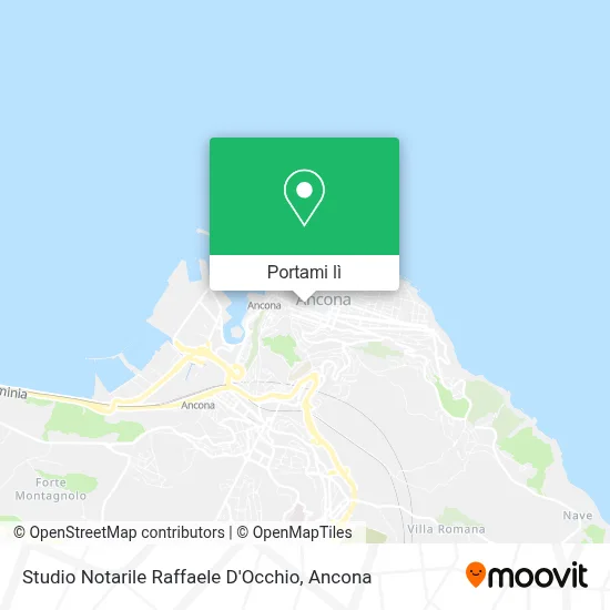 Mappa Studio Notarile Raffaele D'Occhio