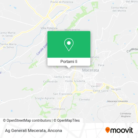 Mappa Ag Generali Mecerata