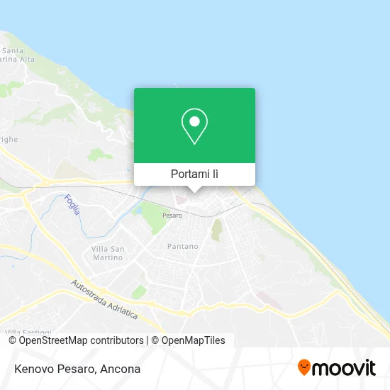 Mappa Kenovo Pesaro