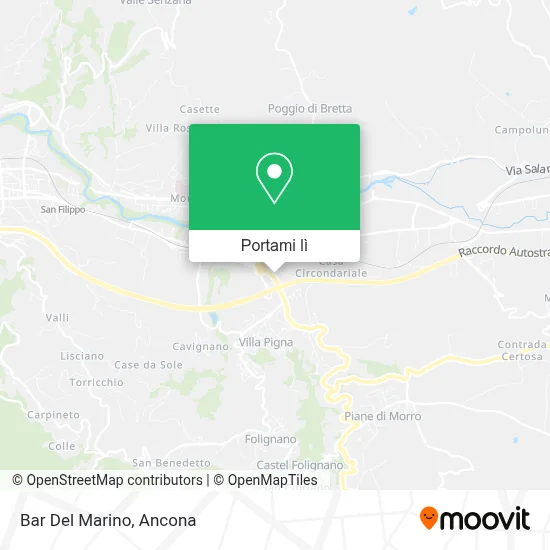 Mappa Bar Del Marino