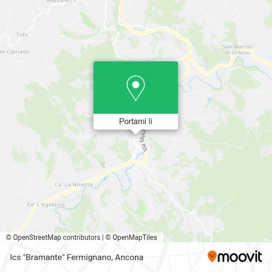 Mappa Ics "Bramante" Fermignano