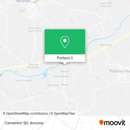 Mappa Cementor Srl