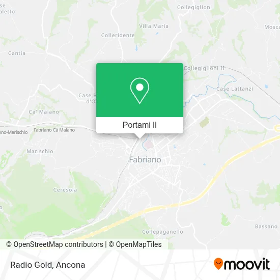 Mappa Radio Gold