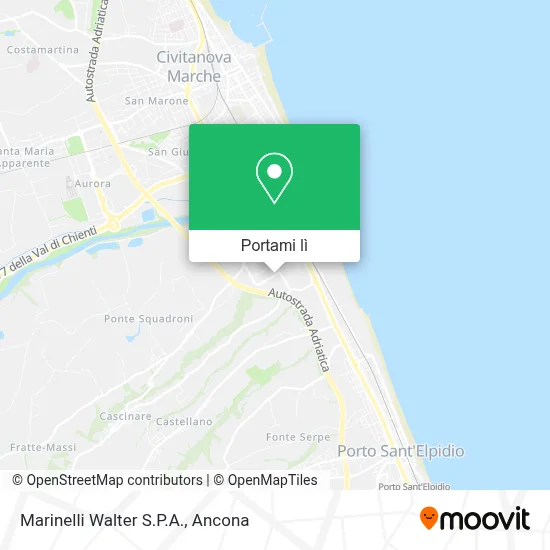 Mappa Marinelli Walter S.P.A.