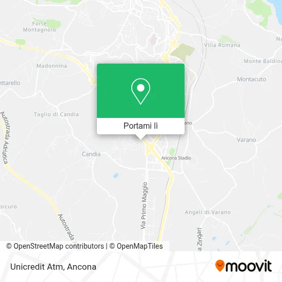 Mappa Unicredit Atm