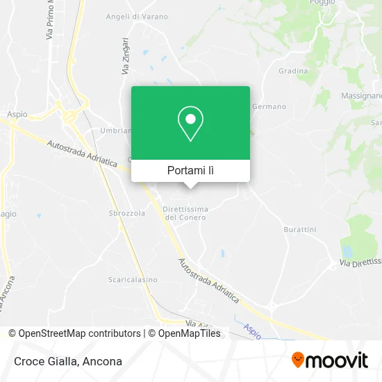 Mappa Croce Gialla